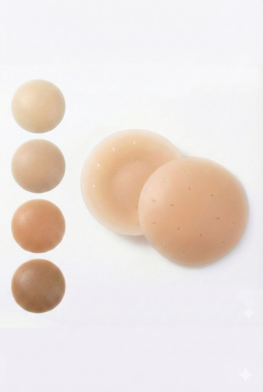 Non-Adhesive Reusable Nipple Covers