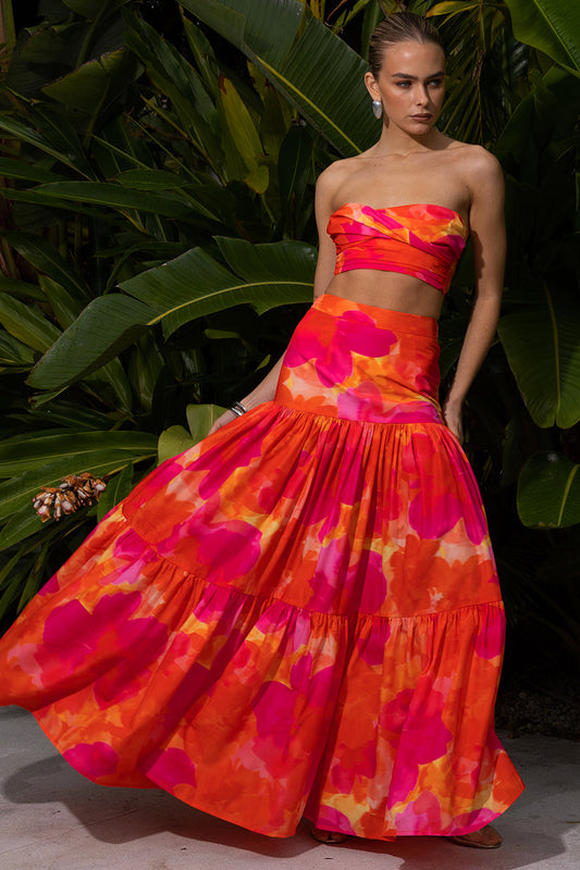 AYLA MAXI SET- ORALIE ORANGE