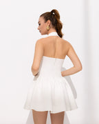 Ivory Whisper Mini Dress