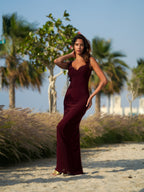 Marbella Maxi Dress – Wine