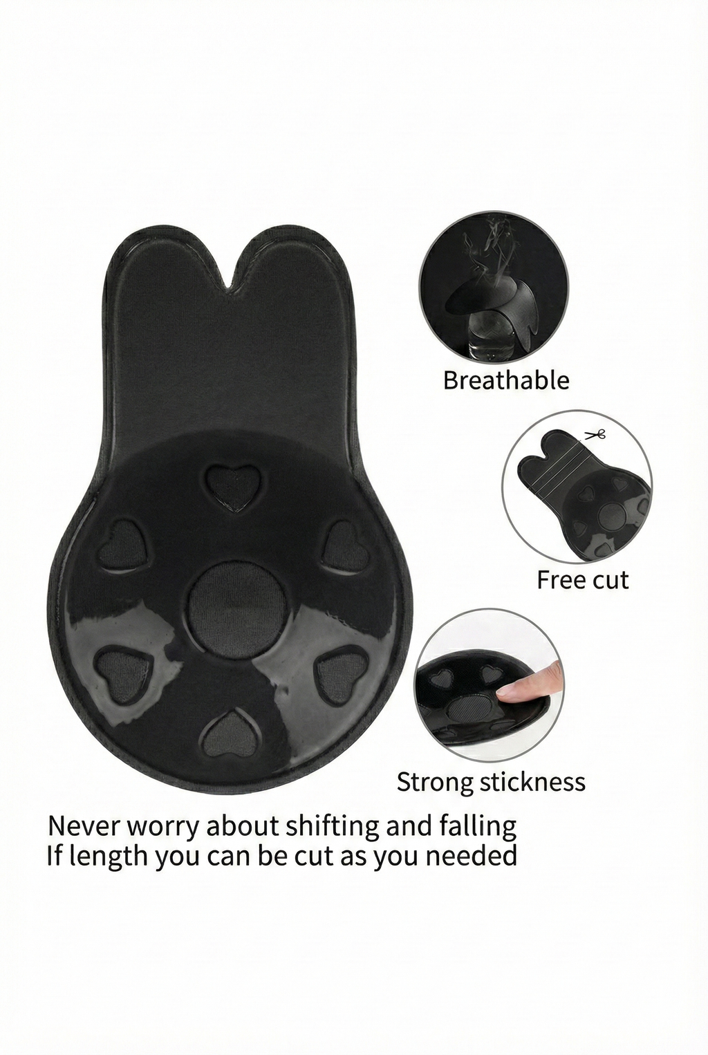 Bunny Ears Adhesive Nipple Cover