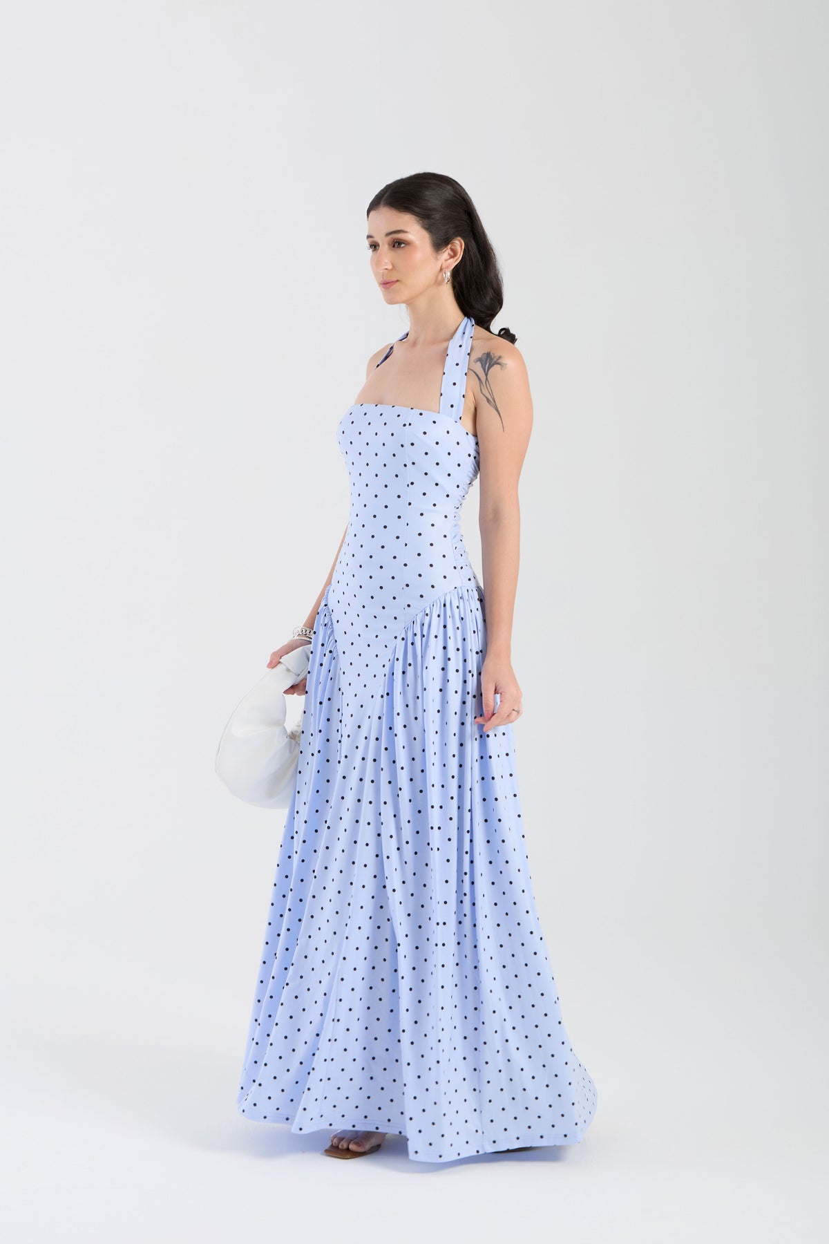 Saint-Tropez Soleil Midi Blue Polka - PREORDER