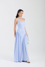 Saint-Tropez Soleil Midi Blue Polka - PREORDER