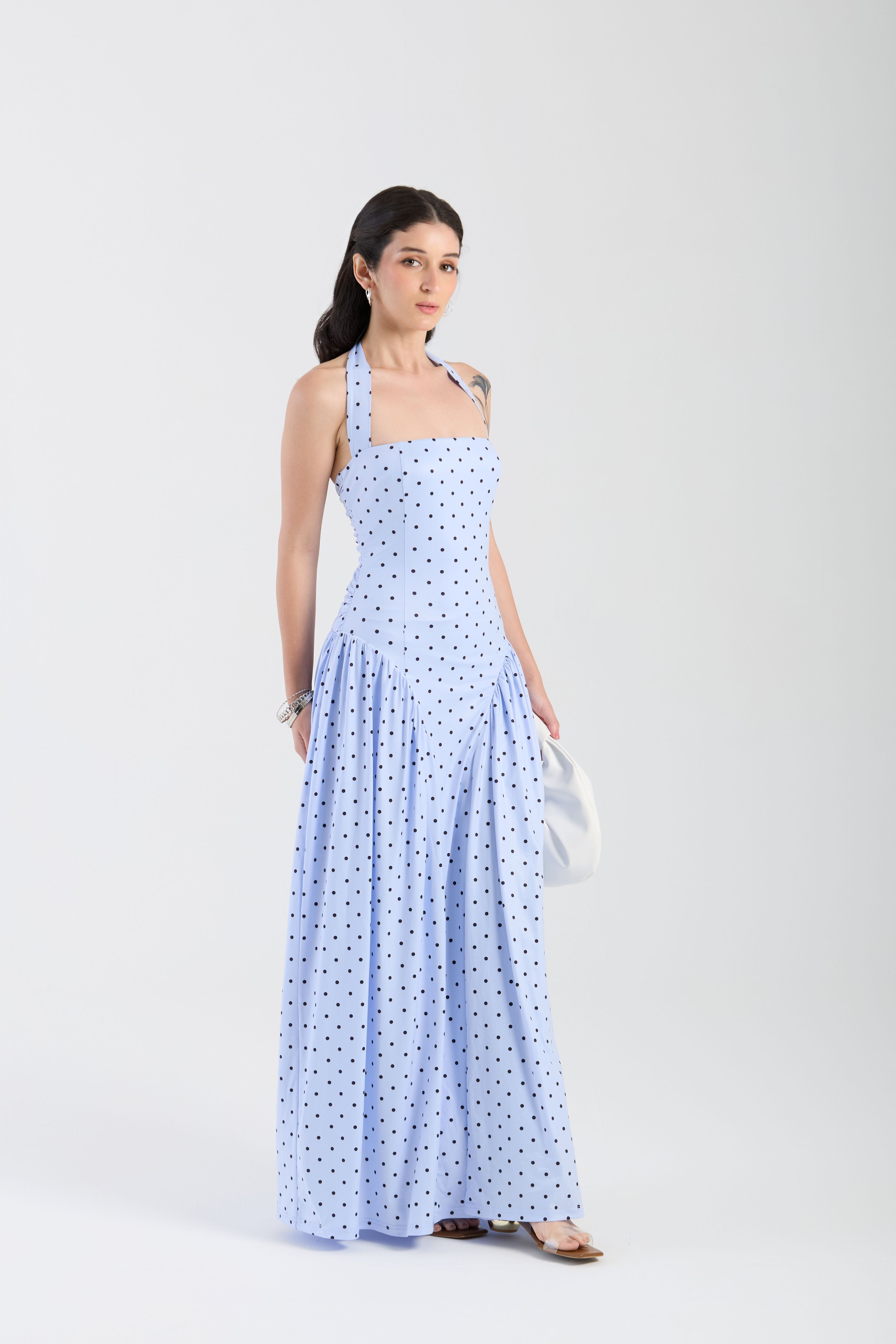 Saint-Tropez Soleil Midi Blue Polka - PREORDER