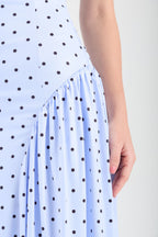 Saint-Tropez Soleil Midi Blue Polka - PREORDER