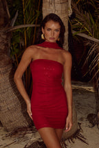 MADELI MINI DRESS   RED
