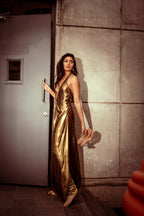 Elysian Golden Glow Maxi Dress