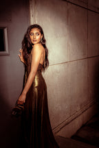 Elysian Golden Glow Maxi Dress