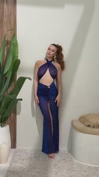 Starlit Siren Maxi Dress