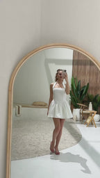 Ivory Whisper Mini Dress